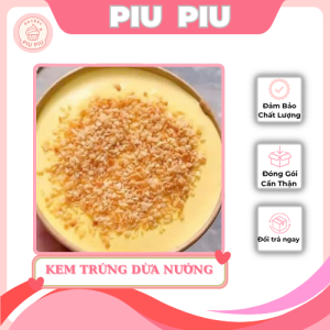 Bánh Bông Lan Kem Trứng Dừa Nướng