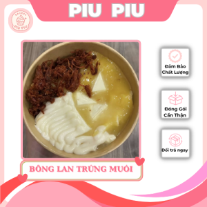 BÁNH bông lan trứng muối