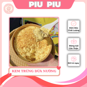 Bánh Bông Lan Kem Trứng Dừa Nướng
