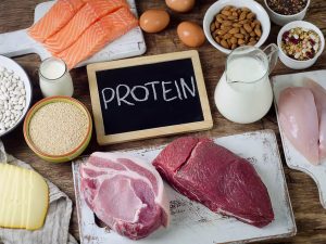 100g bánh mỳ, protein