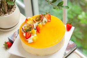 bánh mousse chanh dây tặng người yêu