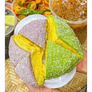 bánh crepe sầu riêng mix vị