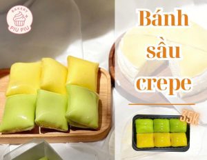 bánh crepe sầu riêng